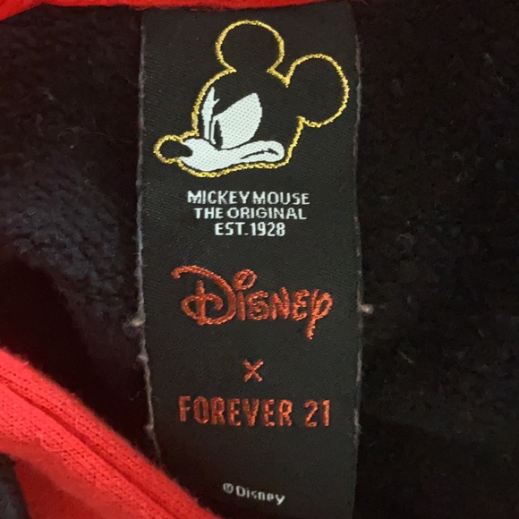 Disney Mad Mickey Mouse x Forever 21 Hoodie S - Picture 5 of 6